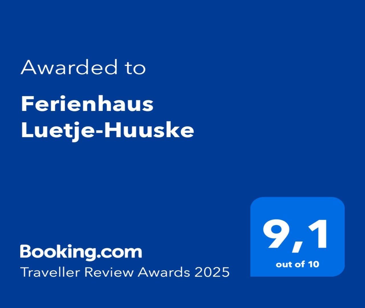 Ferienhaus Luetje-Huuske Krummhörn Eksteriør billede